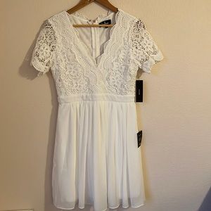 Lulus white dress